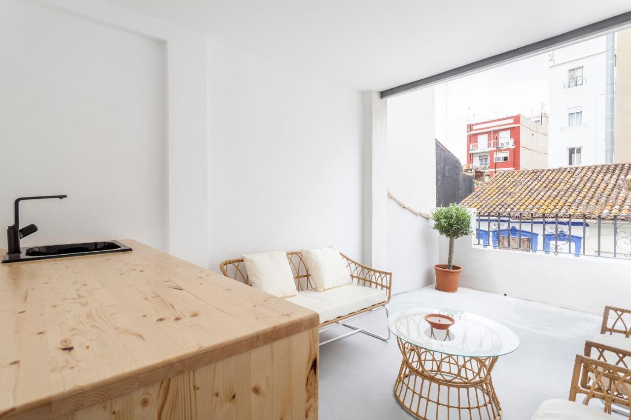 Three Floor House With Terrace Villa Valencia Bagian luar foto